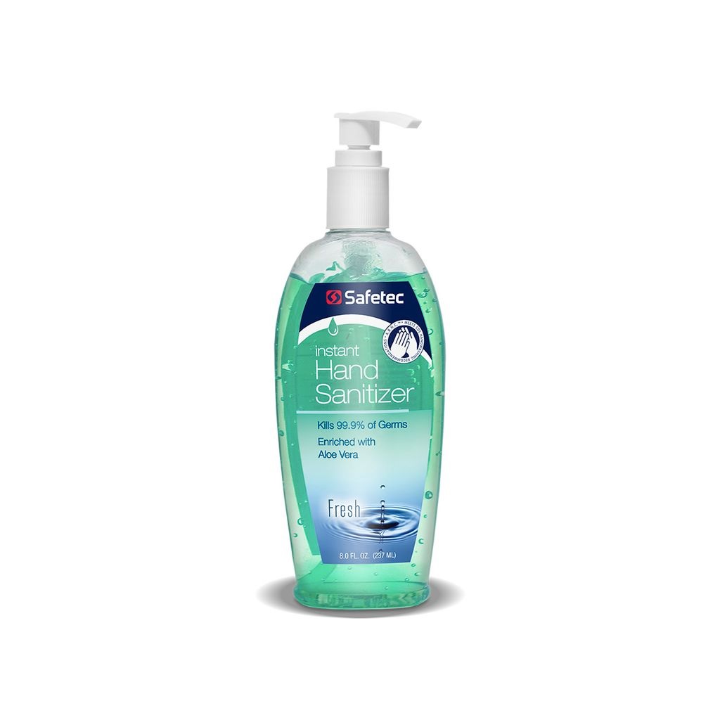 Hand Sanitizer 8 oz. Pump Bottle (Fresh) - Sanitizer